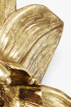 Discount KARE Design Dekoracja ścienna Orchid 40x44 cm złota - KARE