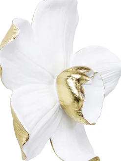 Discount KARE Design Dekoracja ścienna Orchid 24x25 cm biała - KARE