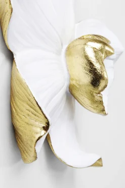 Discount KARE Design Dekoracja ścienna Orchid 24x25 cm biała - KARE