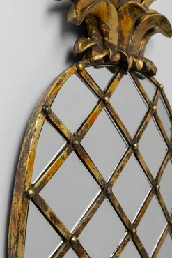 Sale KARE Design Dekoracja ścienna Pina 26x50 cm złota postarzana - lustrzana - KARE