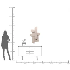 Best KARE Design Dekoracja ścienna Rotondo 100cm - KARE