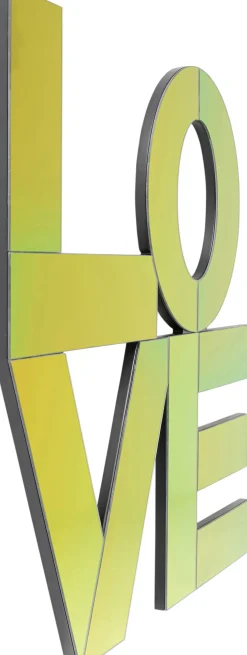 Hot KARE Design Dekoracja ścienna szkło lustrzane napis LOVE 90x90 cm - KARE