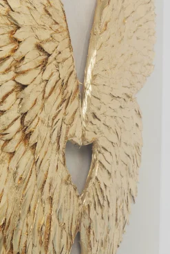 Best KARE Design Dekoracja ścienna Wings 120x120 cm złota - KARE