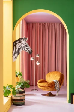Sale KARE Design Dekoracja ścienna zebra czarno-biała 58x78 cm - KARE