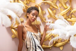 Fashion KARE Design Dekoracja ścienna złota ryba Koi włókno szklane Ø160 cm - KARE