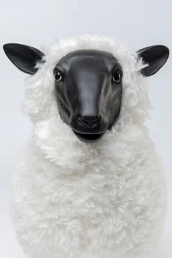 Best KARE Design Dekoracja stojąca Bathilde 49x54 cm czarno-biała - KARE