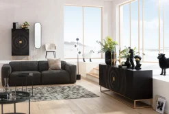 Best KARE Design Dekoracja stojąca Bathilde 49x54 cm czarno-biała - KARE