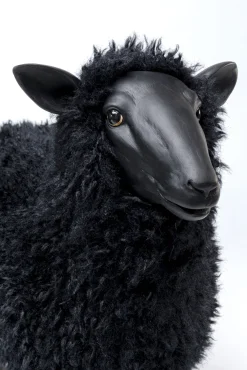 Fashion KARE Design Dekoracja stojąca Bathilde 49x54 cm czarna - KARE