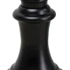 Best KARE Design Dekoracja stojąca Chess Queen Ø29x60 cm aluminium czarna - KARE