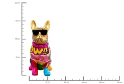 Clearance KARE Design Dekoracja stojąca duży kolorowy pies 102x152 cm - KARE