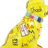 New KARE Design Dekoracja stojąca Graffiti Dog żółta 122cm - KARE