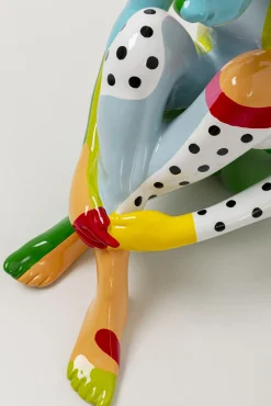 Sale KARE Design Dekoracja stojąca kolorowa do salonu pies 80 cm - KARE