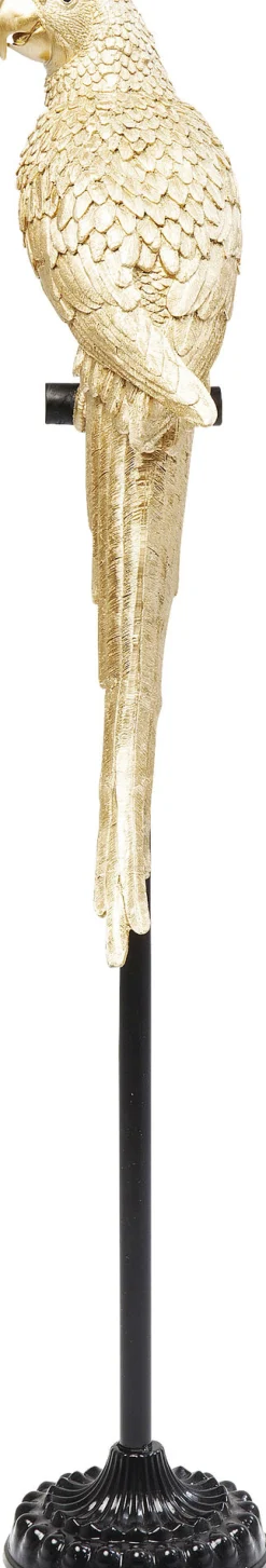 Sale KARE Design Dekoracja stojąca Parrot 23x120 cm złota - KARE