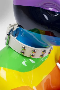 Best KARE Design Dekoracja stojąca Sitting Rabbit Rainbow 60x80 cm kolorowa - KARE