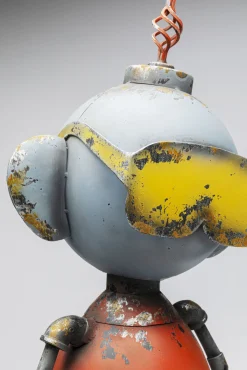 Hot KARE Design Dekoracja stojąca stalowa postarzana robot Anthony 92 cm - KARE