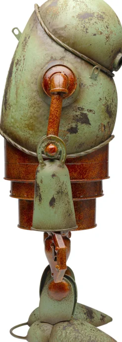 Best KARE Design Dekoracja stojąca stalowa postarzana robot Lamy 84 cm - KARE