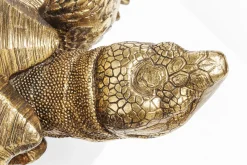 Clearance KARE Design Dekoracja stojąca Turtle XL 95x43 cm złota - KARE