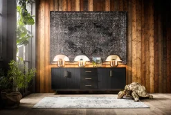 Clearance KARE Design Dekoracja stojąca Turtle XL 95x43 cm złota - KARE