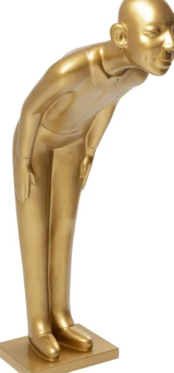 Discount KARE Design Dekoracja stojąca Welcome Guests 86x164 cm złota - KARE