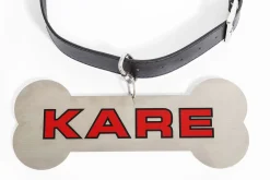 Hot KARE Design Dekoracja wisząca Toto XL Kare 123x22 cm czarno-biała - KARE