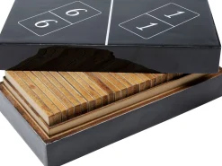 Clearance KARE Design Domino Kare 24x7 cm czarne - KARE