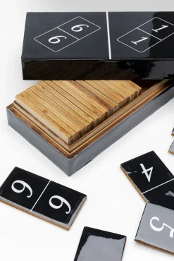 Clearance KARE Design Domino Kare 24x7 cm czarne - KARE