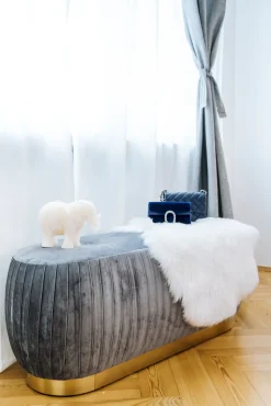 Outlet KARE Design Dywan - skóra owcza Heidi 85x65 cm biała - KARE