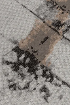 Outlet KARE Design Dywan Abstract Grey Line 170x240 cm szary - KARE