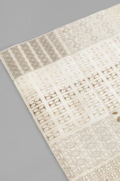 Best KARE Design Dywan do salonu w kolorze kremowym skóra naturalna 170x240 cm - KARE