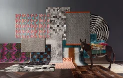 Fashion KARE Design Dywan Kelim Pop 240x170 cm szary - KARE