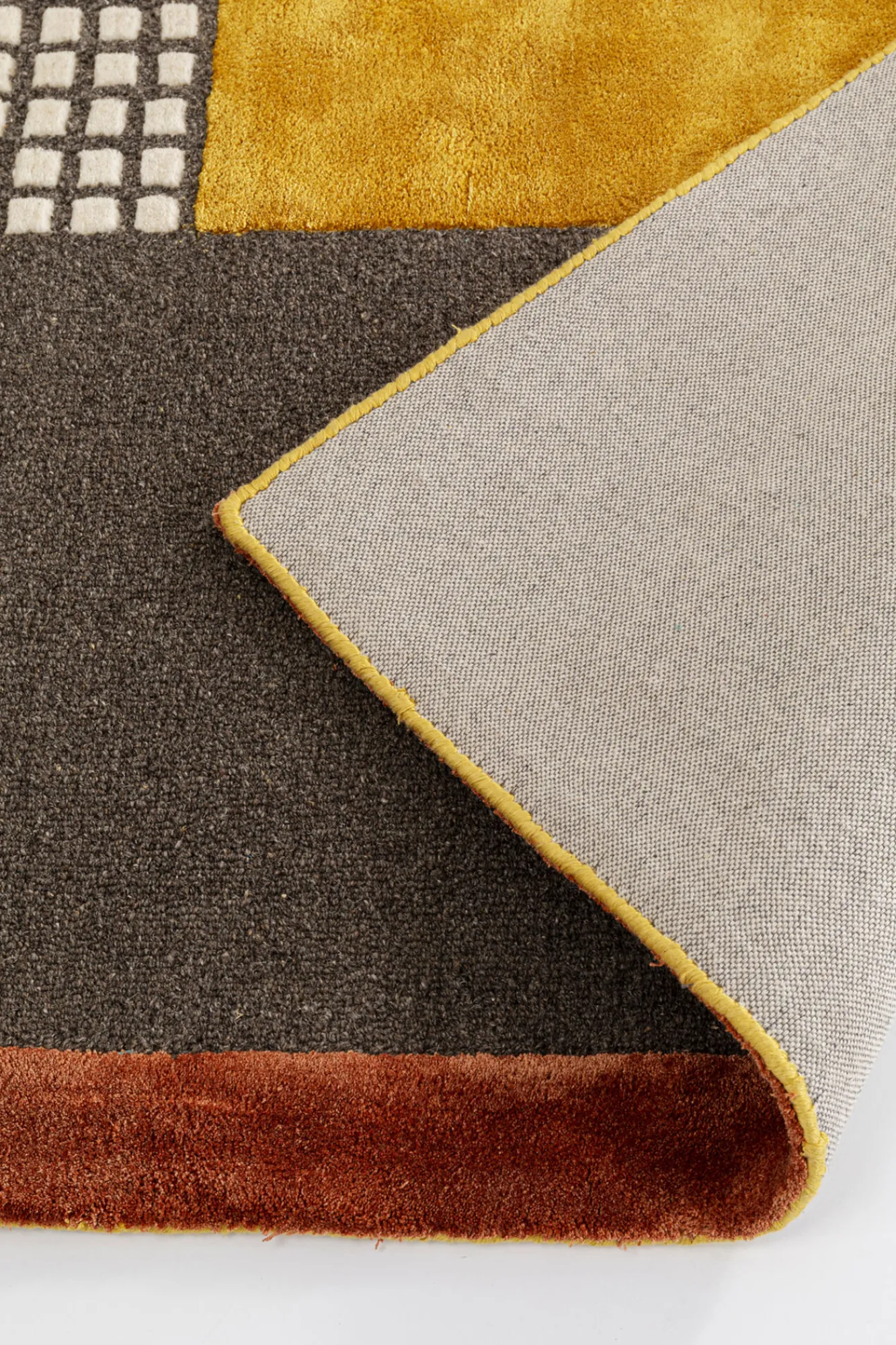 New KARE Design Dywan kolorowy wełna i wiskoza 170x240 cm - KARE