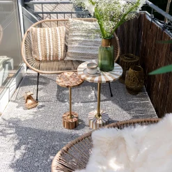 Best KARE Design Dywan ogrodowy beżowy 160x230 cm - KARE