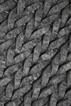 New KARE Design Dywan tkany do salonu ciemnoszary 170x240 cm - KARE