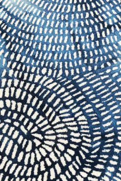 Best KARE Design Dywan wełniany tuftowany 240x170 cm niebieski - KARE