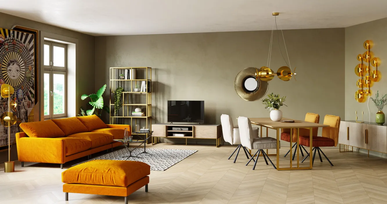 Discount KARE Design Dywan Zigzag 240x170 cm skóra naturalna - KARE