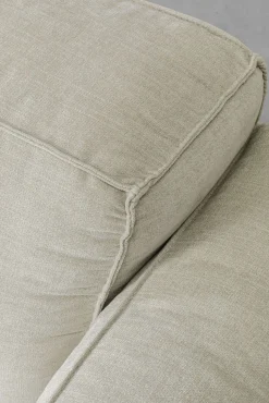 Outlet KARE Design Element modułowy z podłokietnikiem kremowy prawy 215 cm - KARE