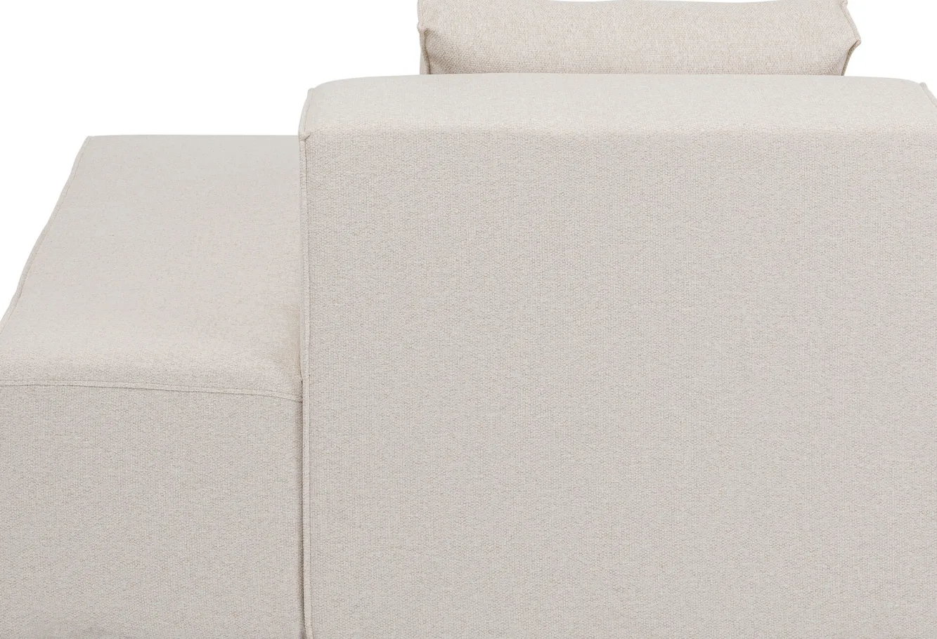 New KARE Design Element środkowy - moduł Infinity 120x100 cm kremowy prawy - KARE