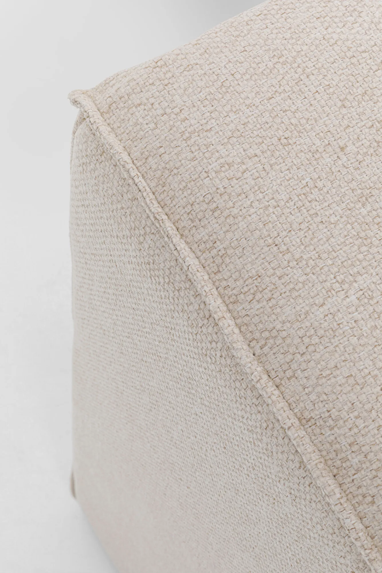 New KARE Design Element środkowy - moduł Infinity 120x100 cm kremowy prawy - KARE