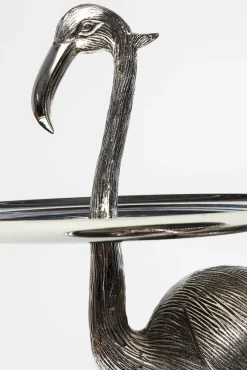 Fashion KARE Design Etażerka Flamingo 43x53 cm srebrna - KARE