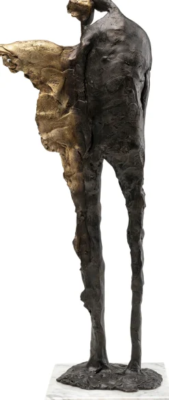 Sale KARE Design Figurka dekoracyjna Abstract Love 20x50 cm czarna - KARE