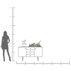 Outlet KARE Design Figurka dekoracyjna Animal Journey 71x36 cm - KARE