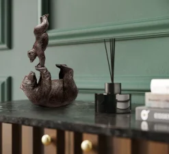 Outlet KARE Design Figurka dekoracyjna Artistic Bears Handstand 18x27 cm - KARE