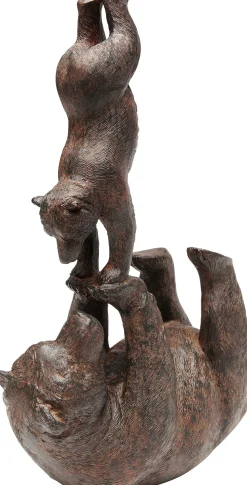 Outlet KARE Design Figurka dekoracyjna Artistic Bears Handstand 18x27 cm - KARE