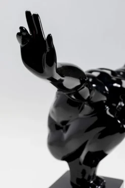 Online KARE Design Figurka dekoracyjna Athlet 75x42 cm czarna - KARE