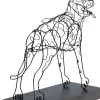 Clearance KARE Design Figurka dekoracyjna Attack Dog 31x36 cm czarna - KARE
