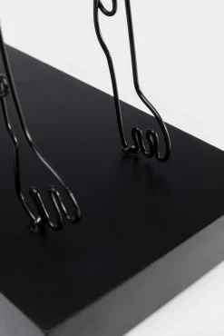 Clearance KARE Design Figurka dekoracyjna Attack Dog 31x36 cm czarna - KARE