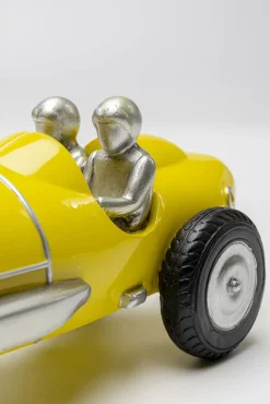 Fashion KARE Design Figurka dekoracyjna auto wyścigowe żółte 26 cm - KARE