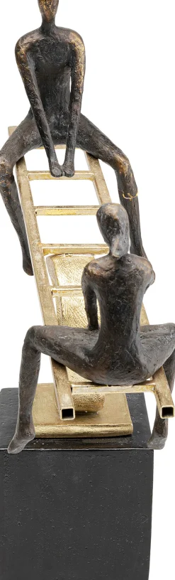 Sale KARE Design Figurka dekoracyjna Balance 45x41 cm czarno-złota - KARE
