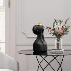 Discount KARE Design Figurka dekoracyjna Balancing 36x53 cm czarna - KARE