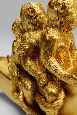 Discount KARE Design Figurka dekoracyjna Banana Ride 20x12 cm złota - KARE